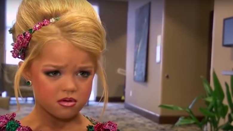 Child on "Toddlers & Tiaras"