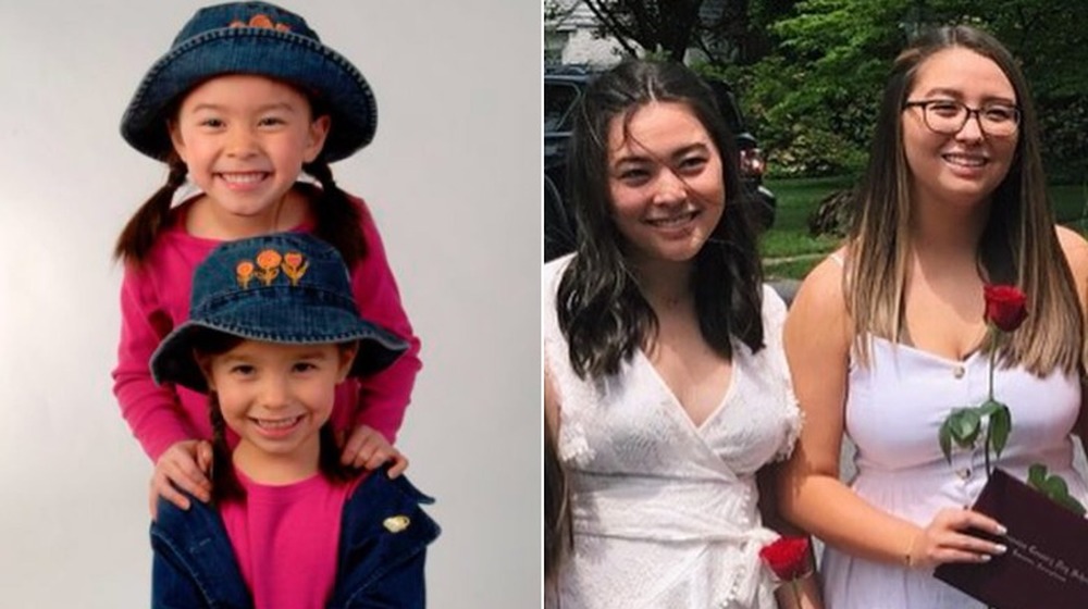 TLC stars Cara and Mady Gosselin, then and now