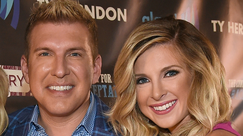 Todd and Lindsie Chrisley smiling