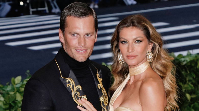 Gisele Bündchen and Tom Brady at the Met Gala