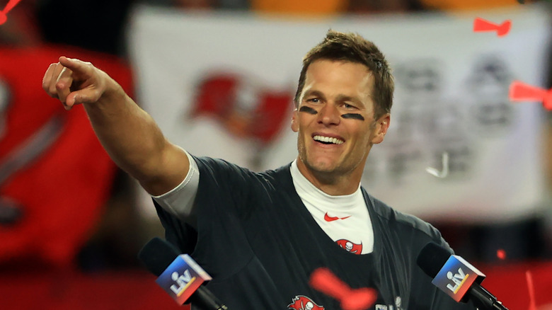 Tom Brady smiling 