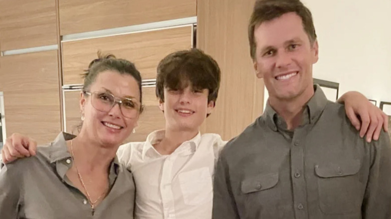 Bridget Moynahan, Tom Brady and son Jack