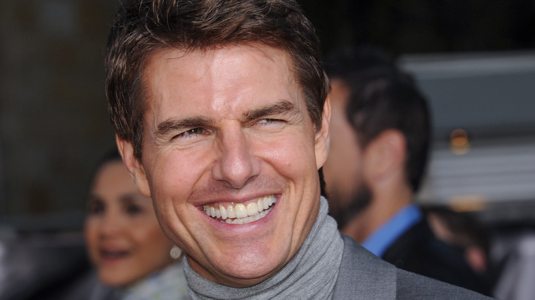 Tom Cruise smiling