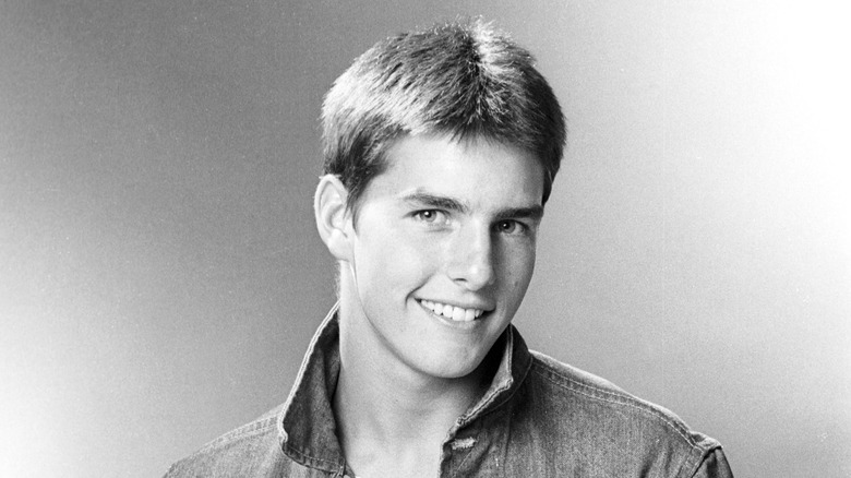 young Tom Cruise smiling