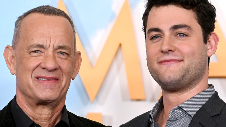 Tom and Truman Hanks