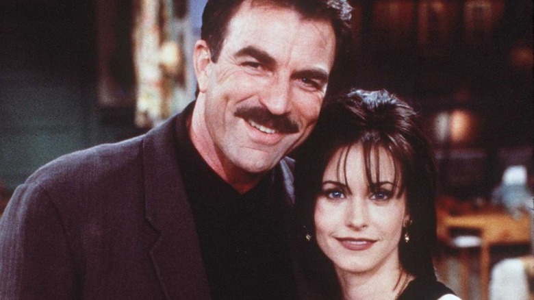 Tom Selleck with Courteney Cox