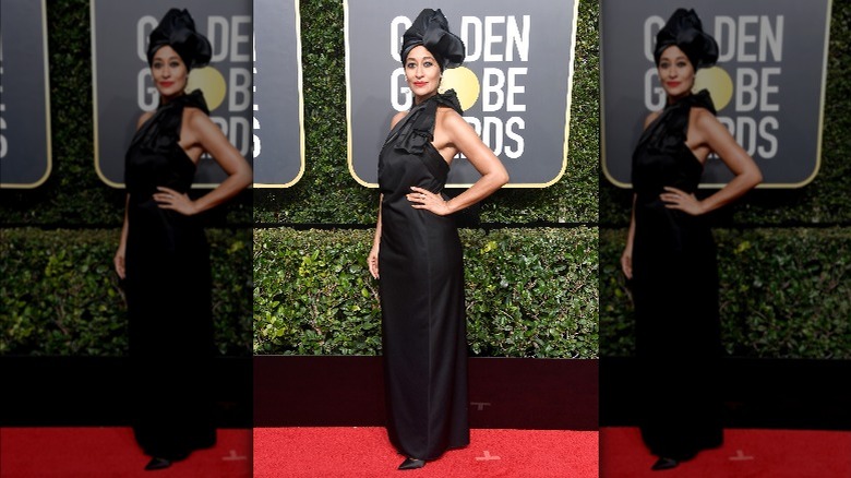 Tracee Ellis Ross at the Golden Globes