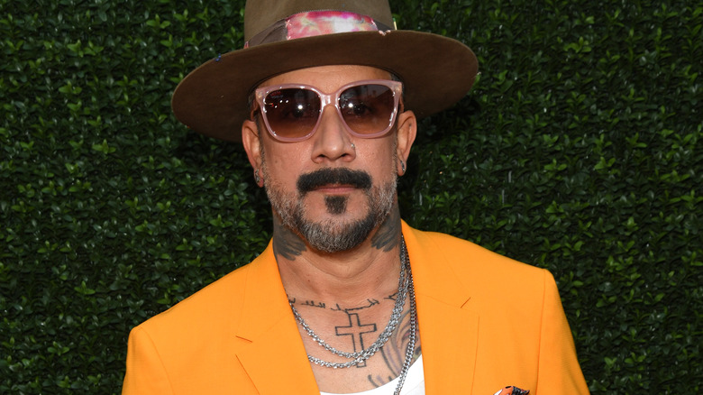 AJ McLean posing 