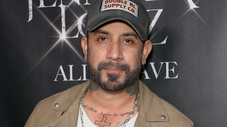 AJ McLean posing 