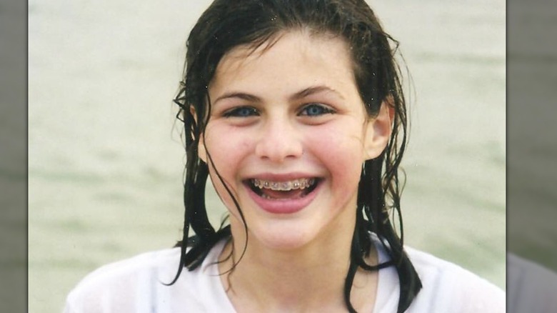 Alexandra Daddario as a kid