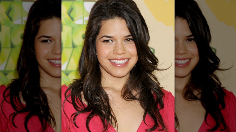 America Ferrera smiling 