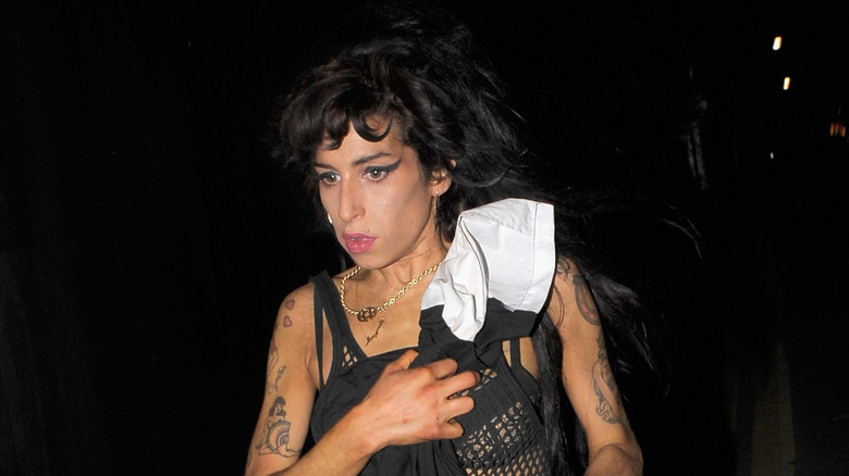 Tabloid photo of Amy Winehouse