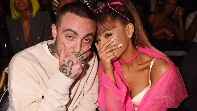 Mac Miller and Ariana Grande