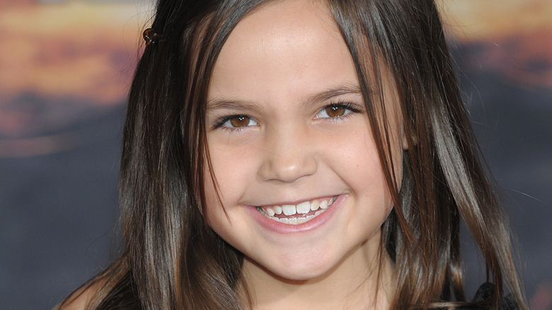 Young Bailee Madison smiling