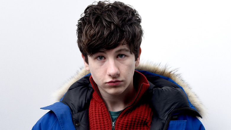 Young Barry Keoghan posing