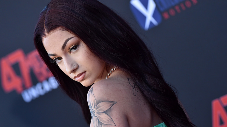 Danielle Bregoli (aka Bhad Bhabie) attends the 2019 LA premiere of "47 Meters Down Uncaged"