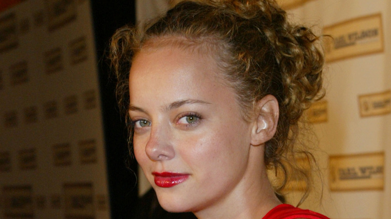 Bijou Phillips smiling