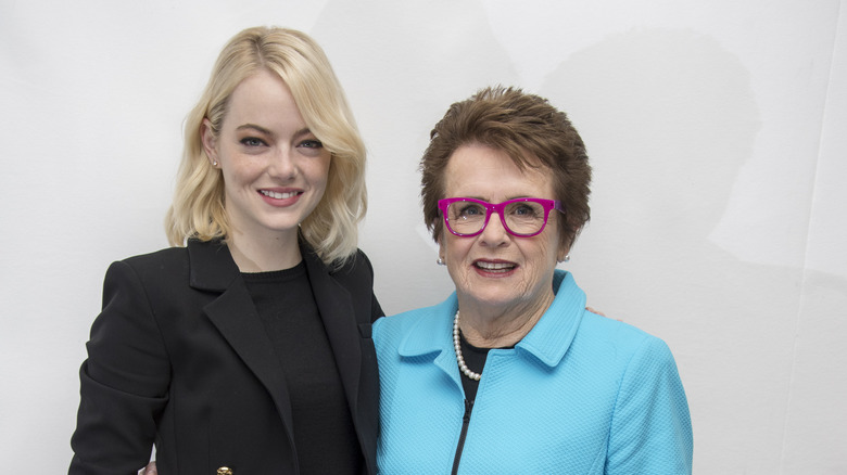 Emma Stone and Billie Jean King