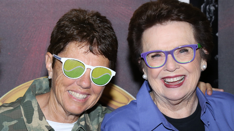 Ilana Kloss and Billie Jean King