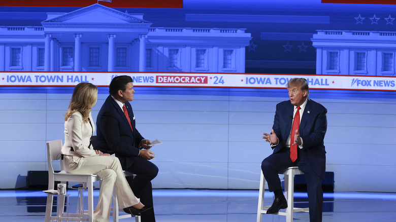 Baier and MacCallum hosting town hall with Donald Trump.