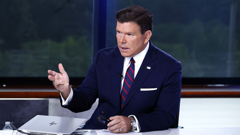 Bret Baier at news desk during Special Report.