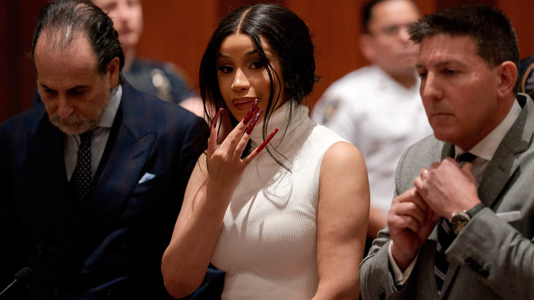 Cardi B in court