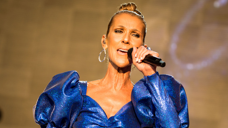 Celine Dion singing