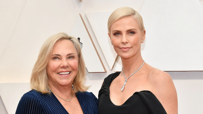 Charlize Theron and her mom, Gerda