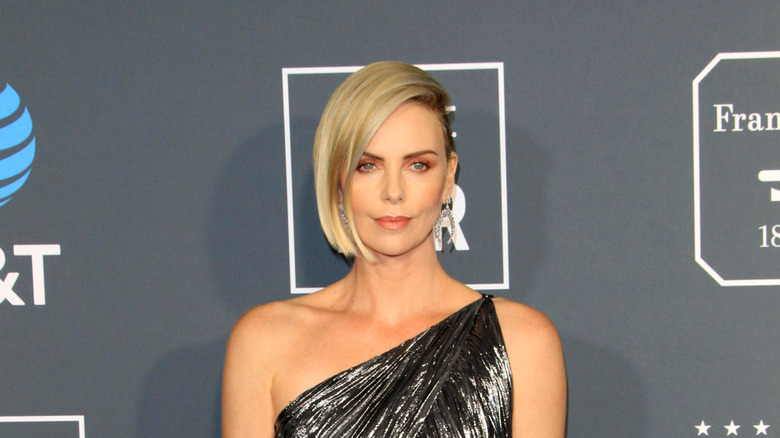 Charlize Theron on the red carpet