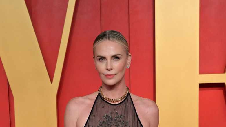 Charlize Theron at a gala