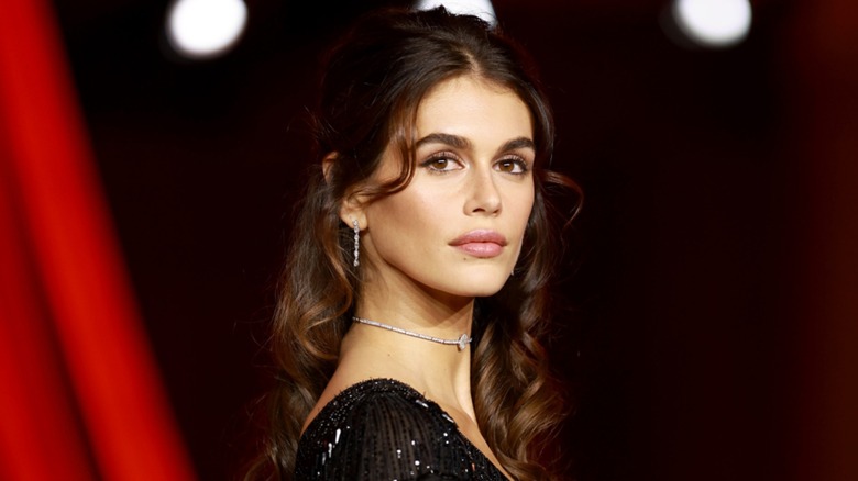 Kaia Gerber on the red carpet