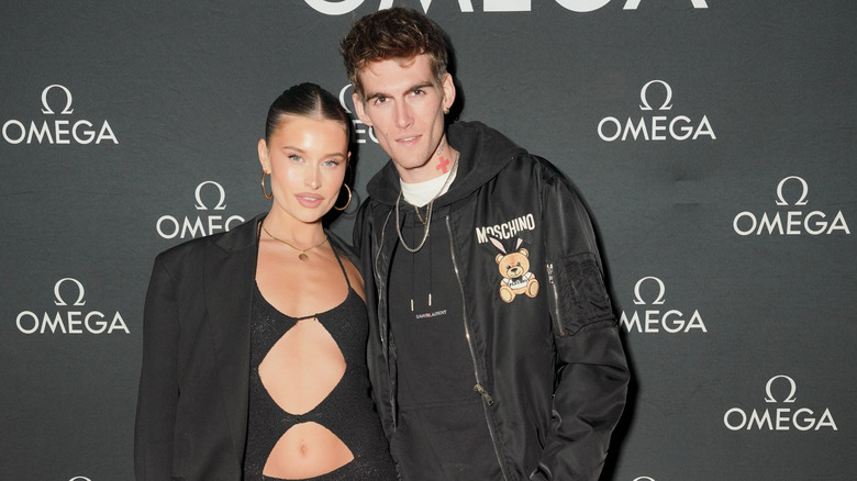 Presley Gerber and Lexi Woods posing on red carpet