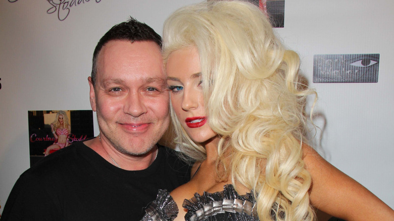 Courtney Stodden with her ex-husband, Doug Hutchinson