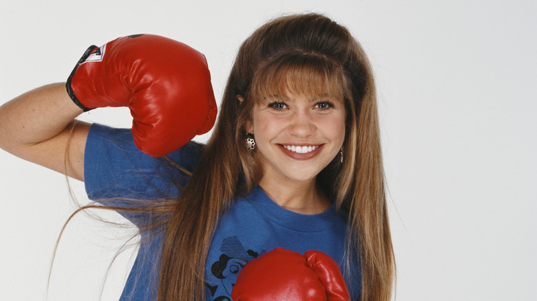 Danielle Fishel at a photo shoot