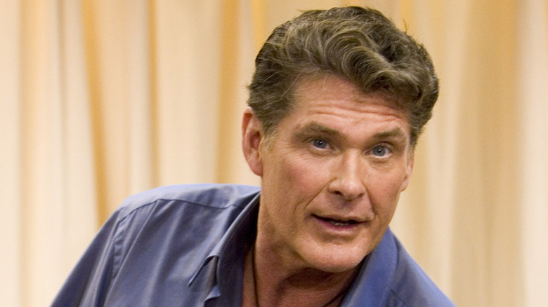 David Hasselhoff at a book signing in New York City in 2007