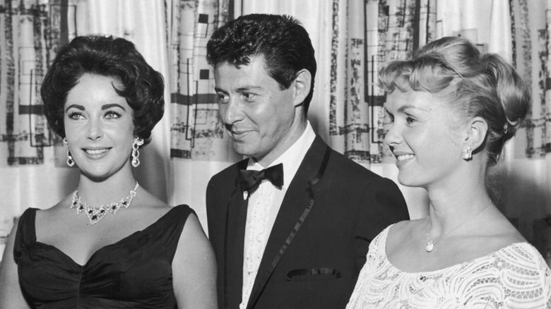 Elizabeth Taylor, Eddie Fisher, and Debbie Reynolds