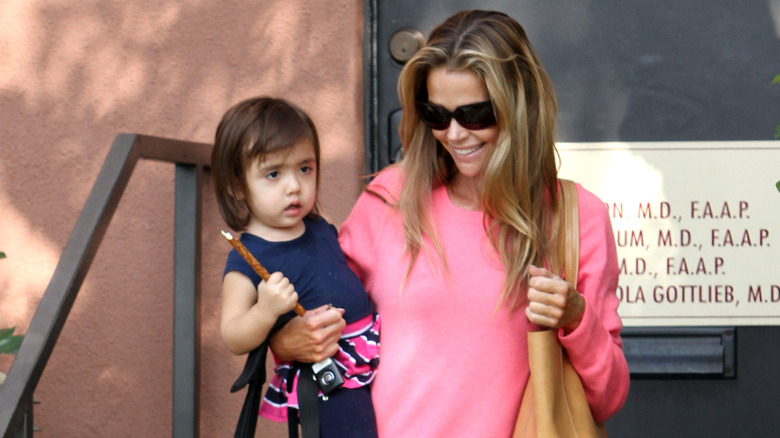 Denise Richards and daughter Eloise