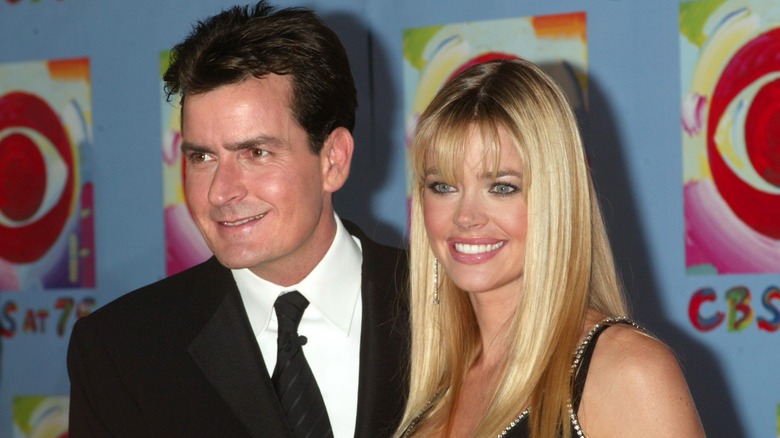 Charlie Sheen and Denise Richards