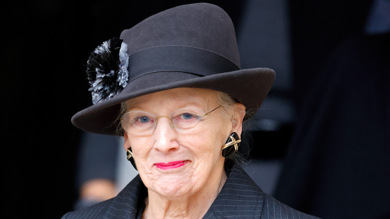 Queen Margrethe in England