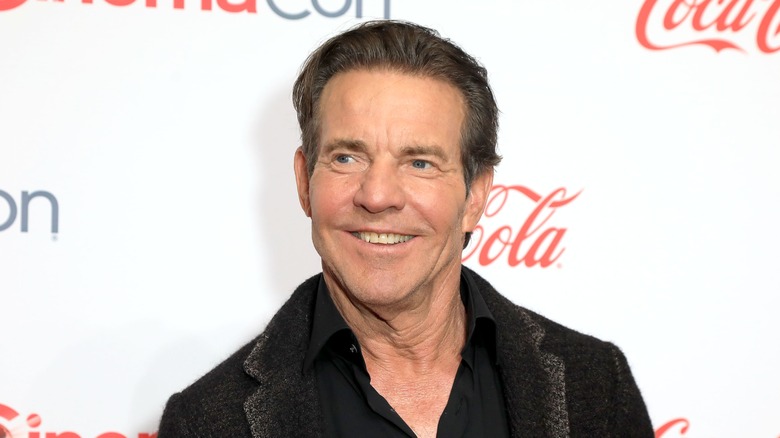 Dennis Quaid smiling