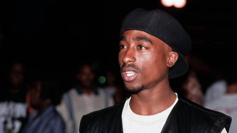 Tupac Shakur black hat