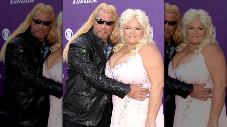 Beth Chapman and Dog Chapman at the 2013 ACMAs in Las Vegas, Nevada