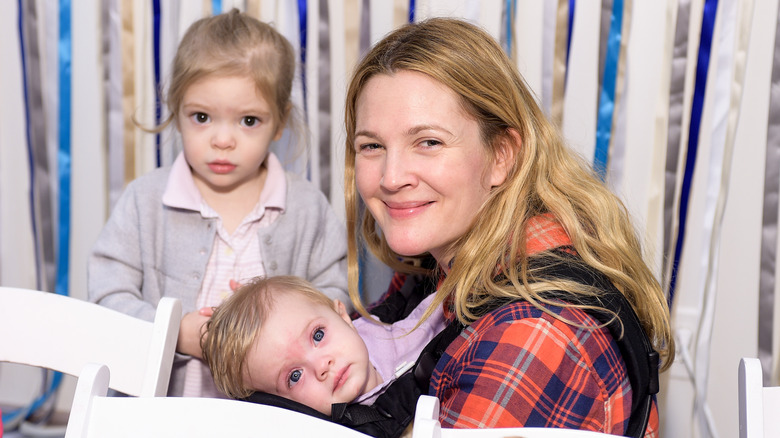 Drew Barrymore and her daughters