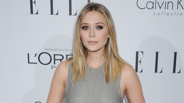 Elizabeth Olsen at Elle event