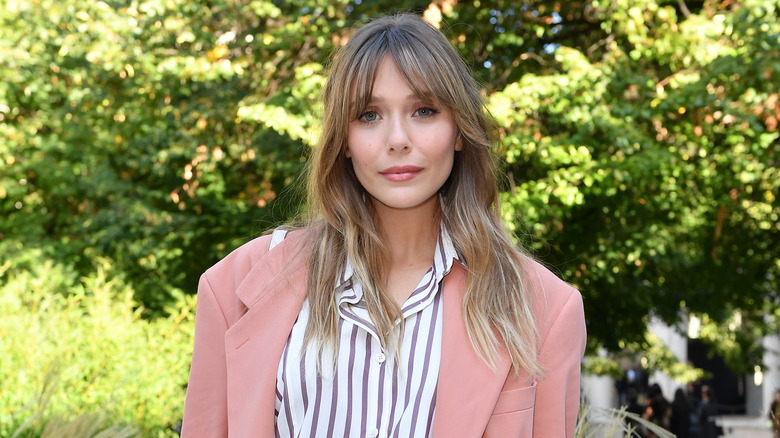 Elizabeth Olsen at Fashion Week