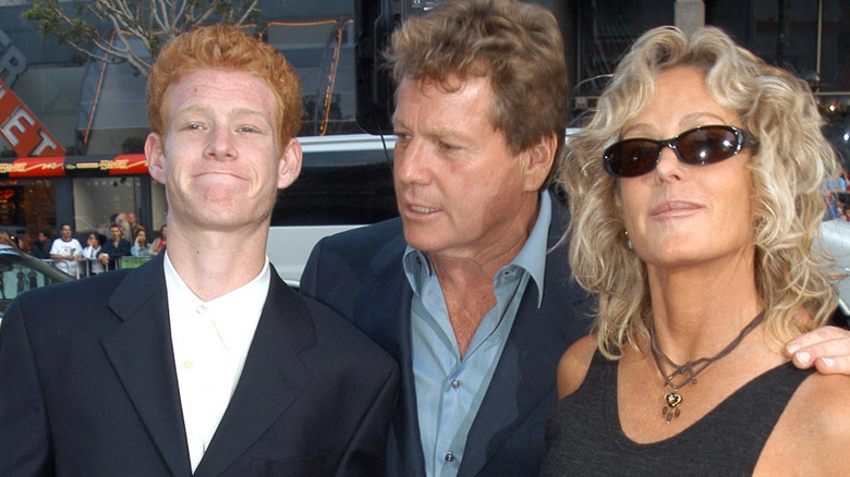 Redmond O'Neal with parents at the Chinese Theater