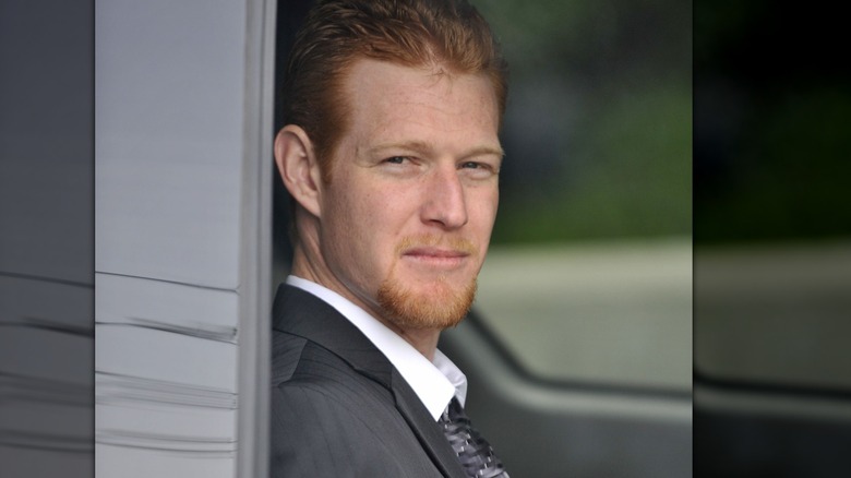 Redmond O'Neal leaving court