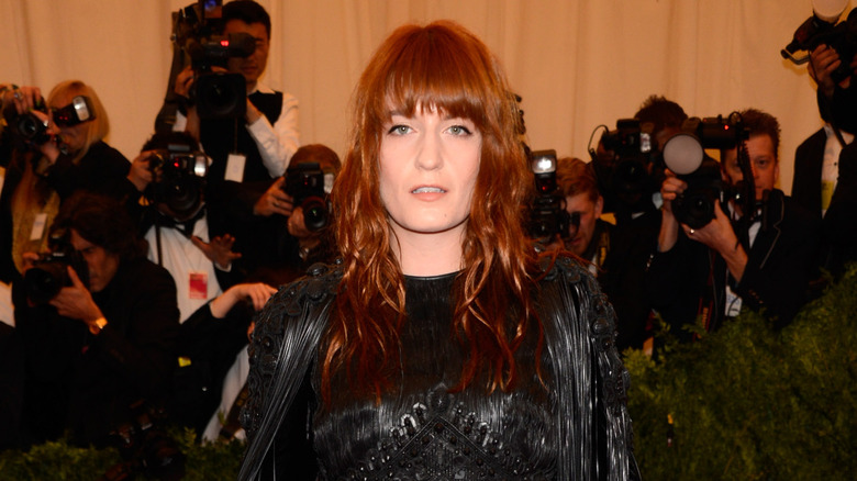 Florence Welch on red carpet