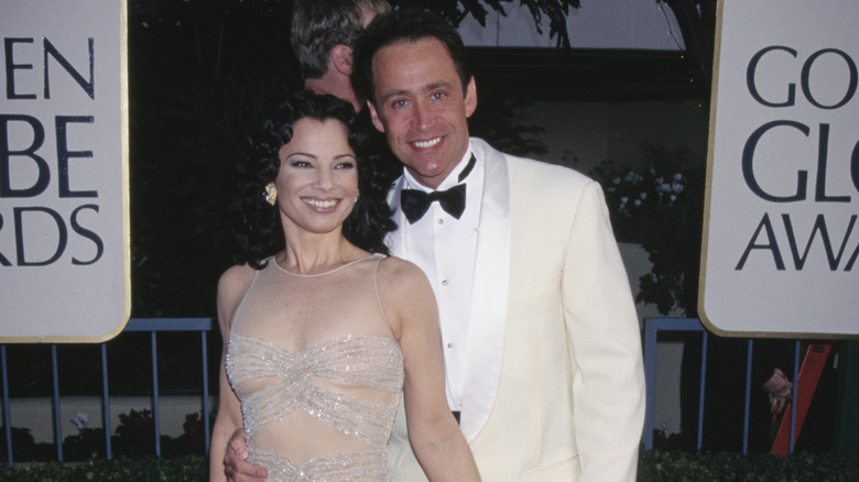 Peter Jacobson with Fran Drescher