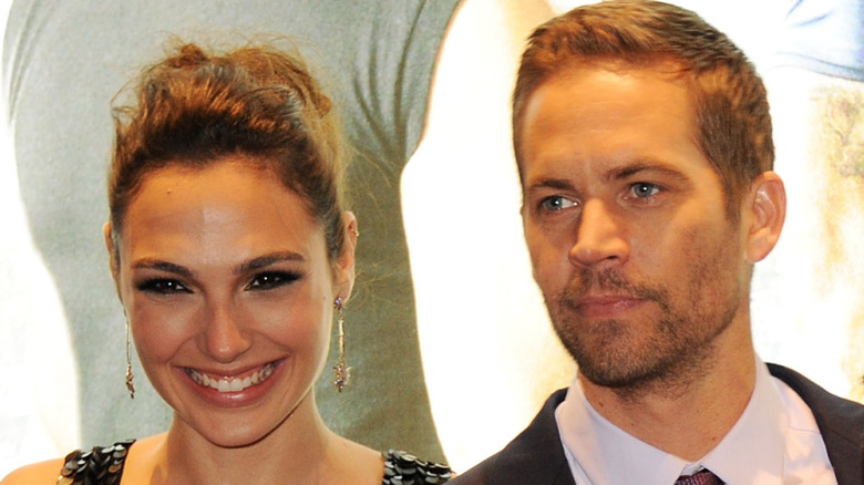 Gal Gadot and Paul Walker at the 2013 World Premiere of 'Fast & Furious 6'